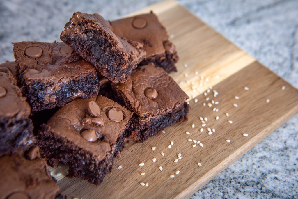 Chocolate Tahini Brownies